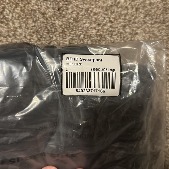 NEW Beautiful Disaster Identity sweatpants - Picture 9 of 12